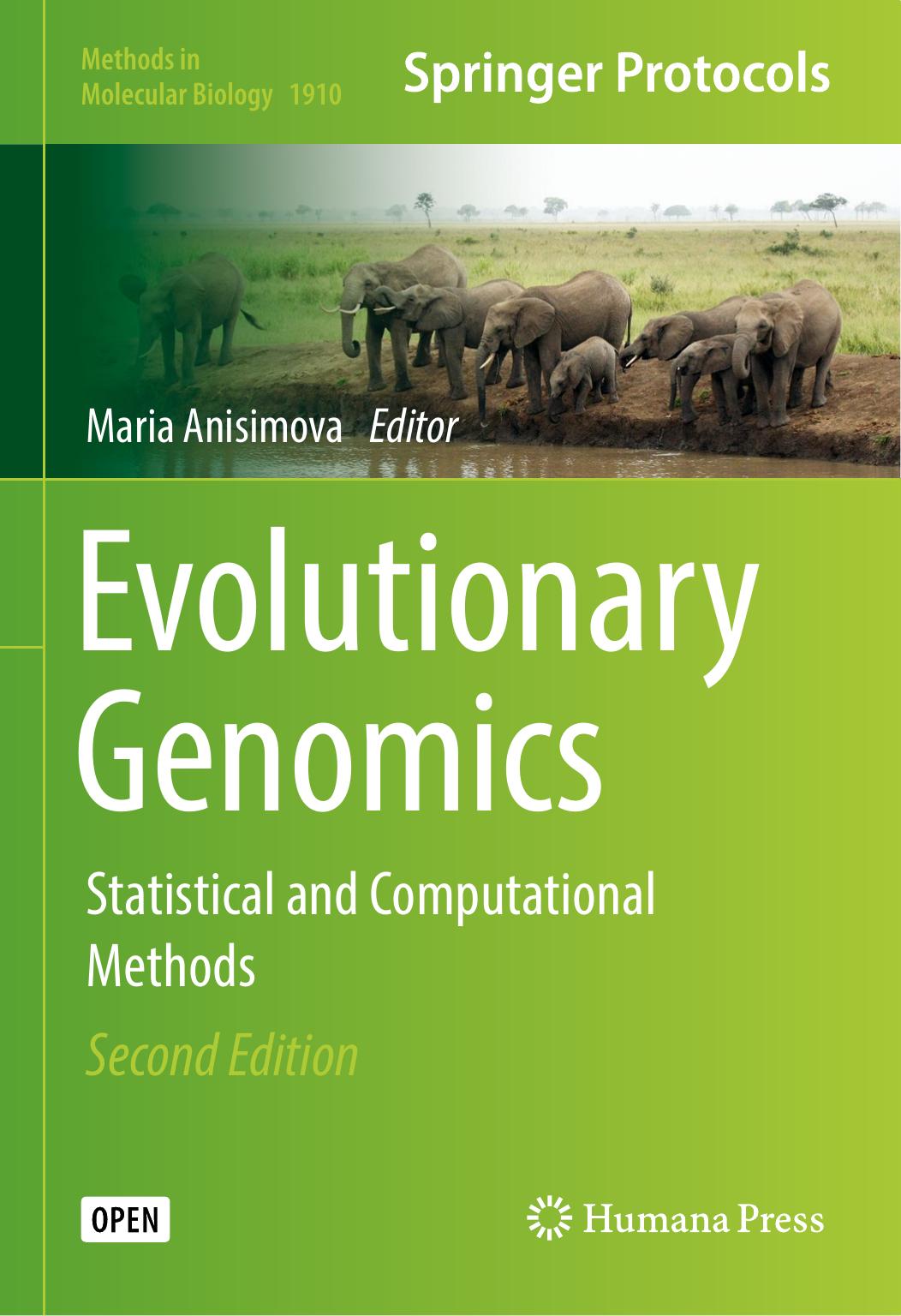 Evolutionary Genomics Maria Anisimova