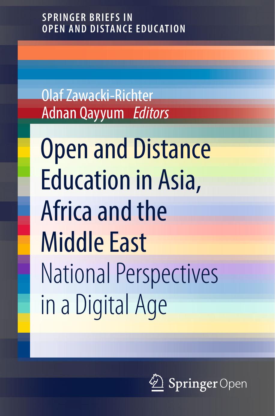 Open And Distance Education In Asia Africa And The Middle East Olaf Zawackirichter Adnan Qayyum