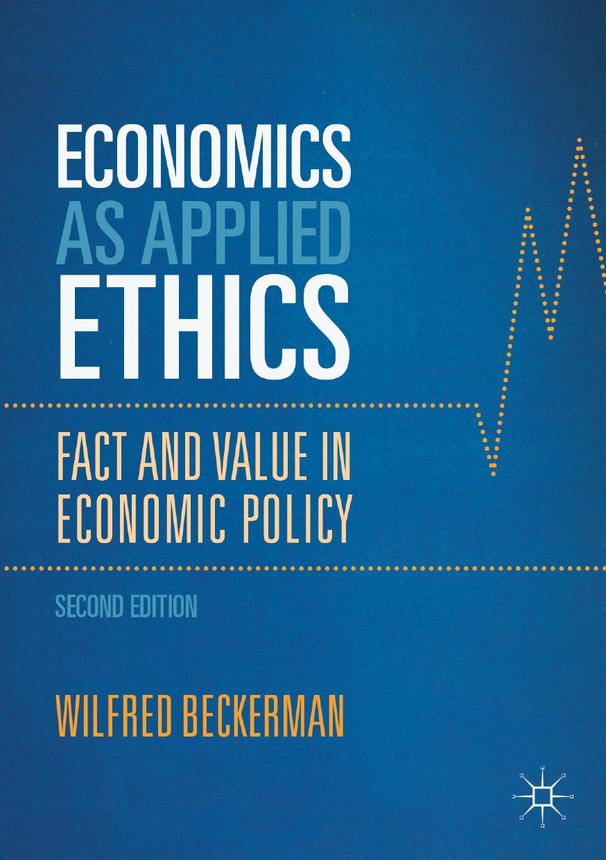 Economics As Applied Ethics Wilfred Beckerman