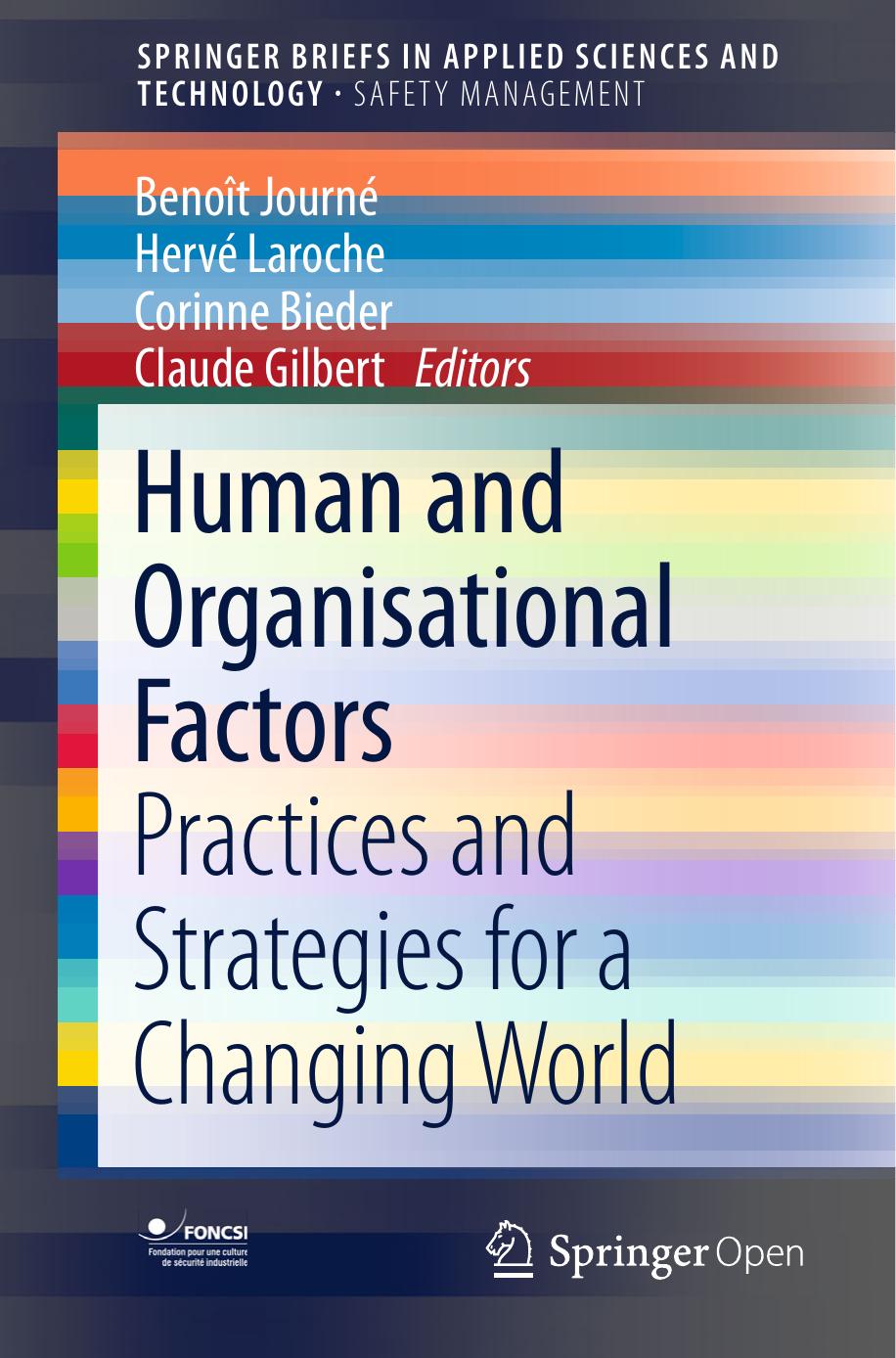 Human And Organisational Factors Benot Journ Herv Laroche Corinne Bieder Claude Gilbert
