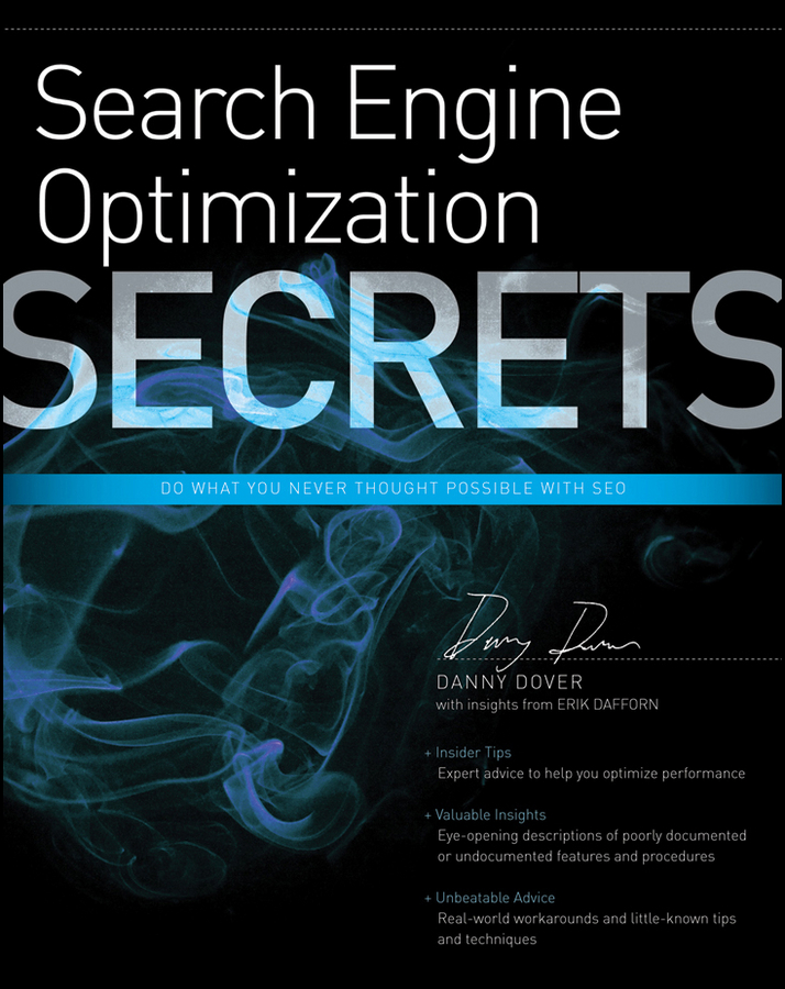 Search Engine Optimization Seo Secrets 1st Edition Danny Dover