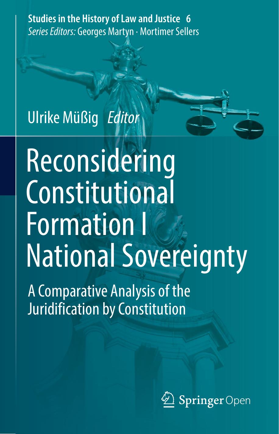 Reconsidering Constitutional Formation I National Sovereignty Ulrike Mig