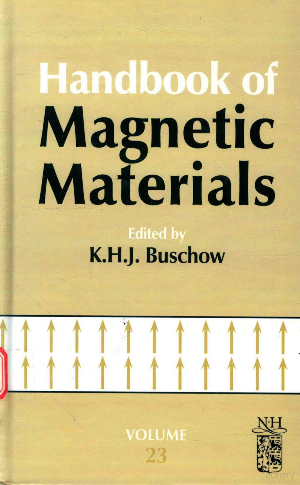 Handbook Of Magnetic Materials Volume 23 2015th Edition Khjbuschow