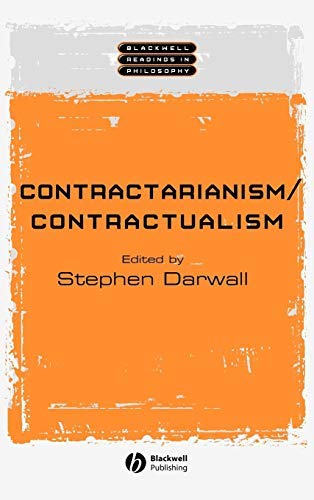 Contractarianism Contractualism 1st Edition Stephen Darwell