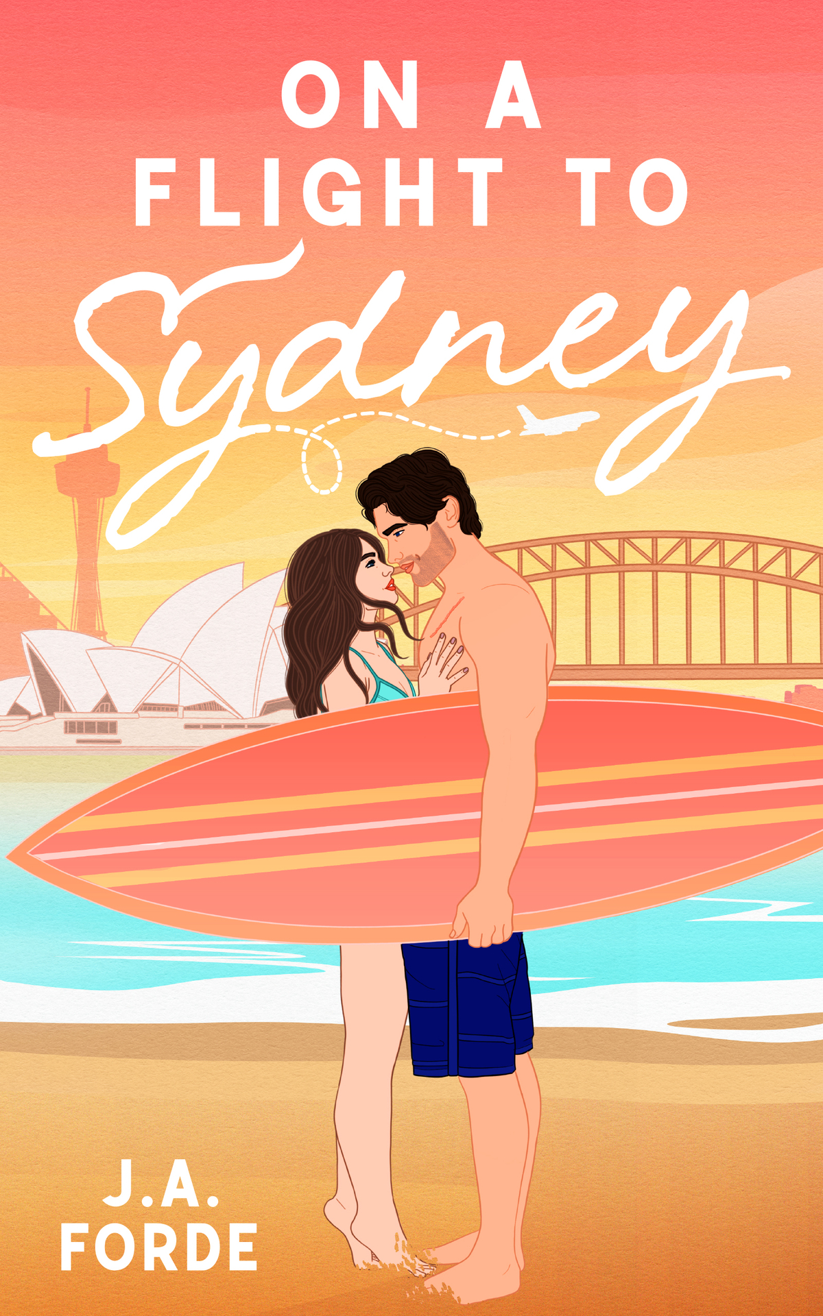 On A Flight To Sydney Love Along The Way Book 1 Ja Forde