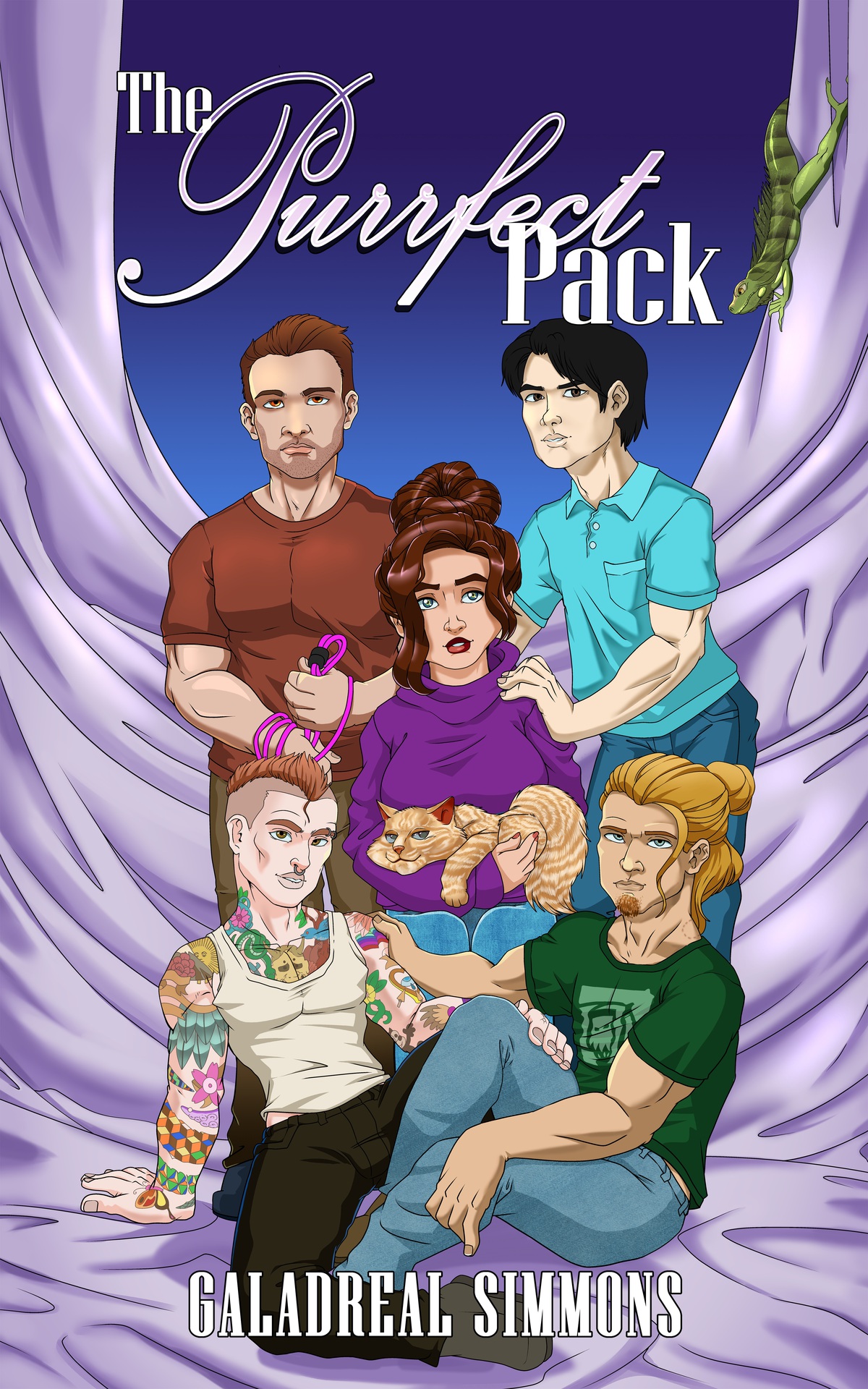 The Purrfect Pack The Pack Pets Omegaverse Book 1 Galadreal Simmons