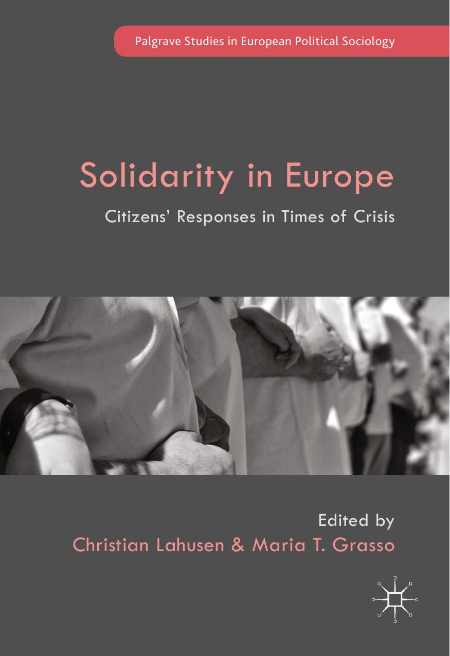Solidarity In Europe Christian Lahusen Maria T Grasso