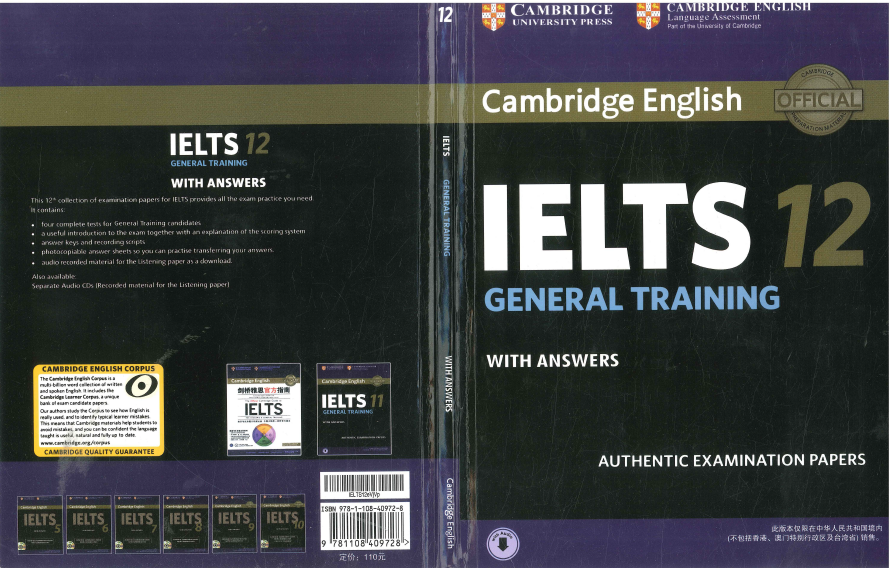 Cambridge English Ielts 12 General Training 12 Cambridge