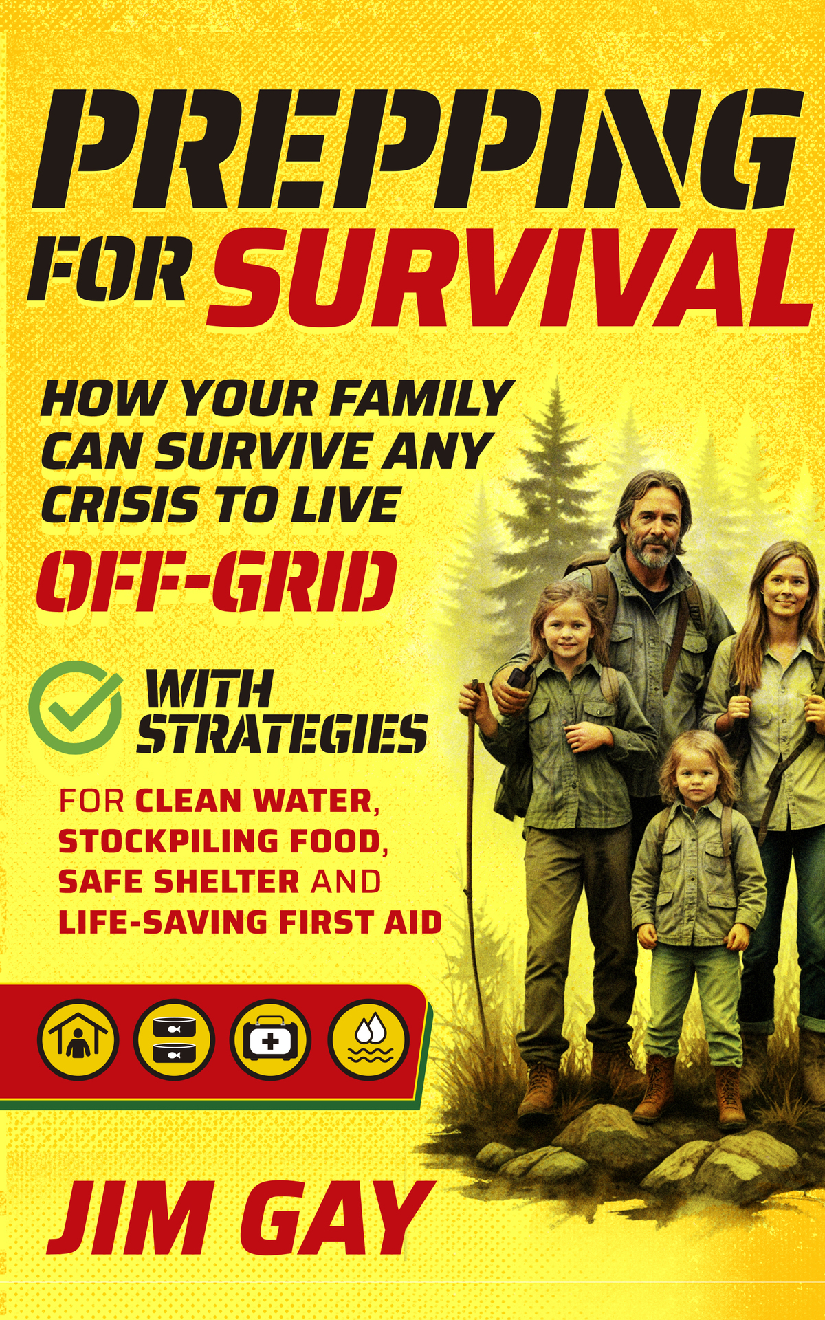 Prepping For Survival How Your Family Can Survive Any Crisis To Live Offgrid With Strategies For Clean Water Stockpiling Food Safe Shelter And Lifesaving First Aid Gay