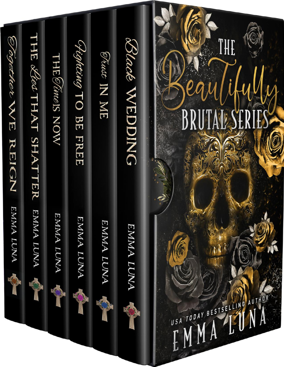 The Beautifully Brutal Series A Dark Mafia Romance Complete Series Boxset Emma Luna