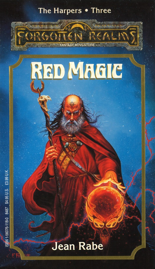 Forgotten Realms The Harpers Book 03 Red Magic Jean Rabe