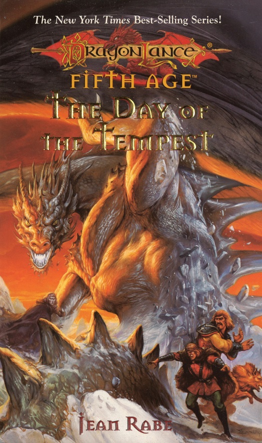 Dragonlance Dragons Of A New Age Book 02 The Day Of The Tempest Jean Rabe