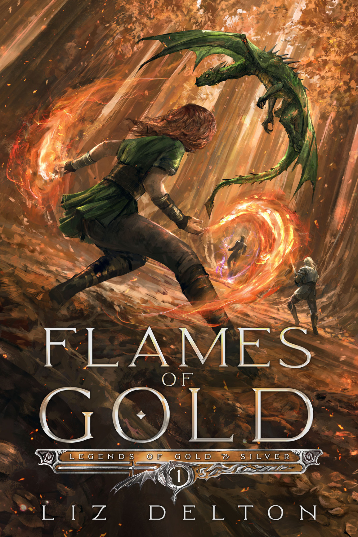 Flames Of Gold Liz Delton