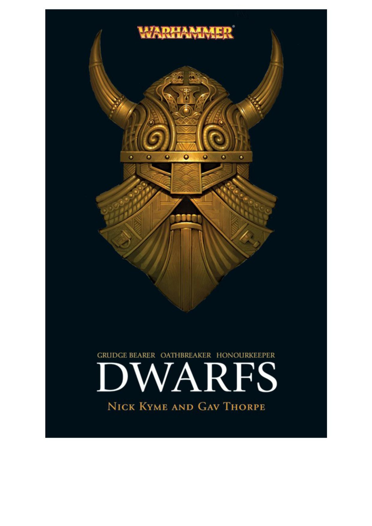 Dwarfs Gav Thorpe Nick Kyme