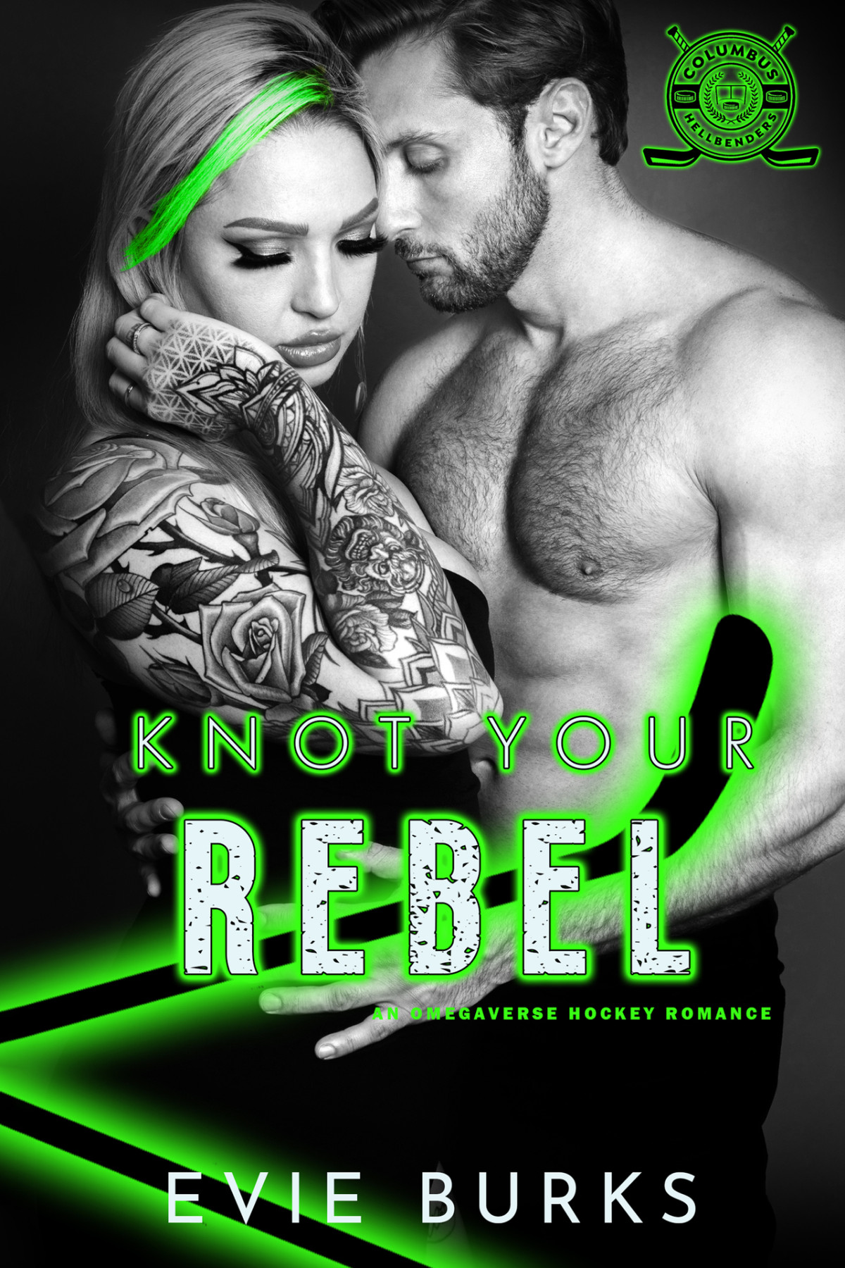 Knot Your Rebel An Omegaverse Hockey Romance The Columbus Hellbenders Series Book 2 Part 1 Evie Burks