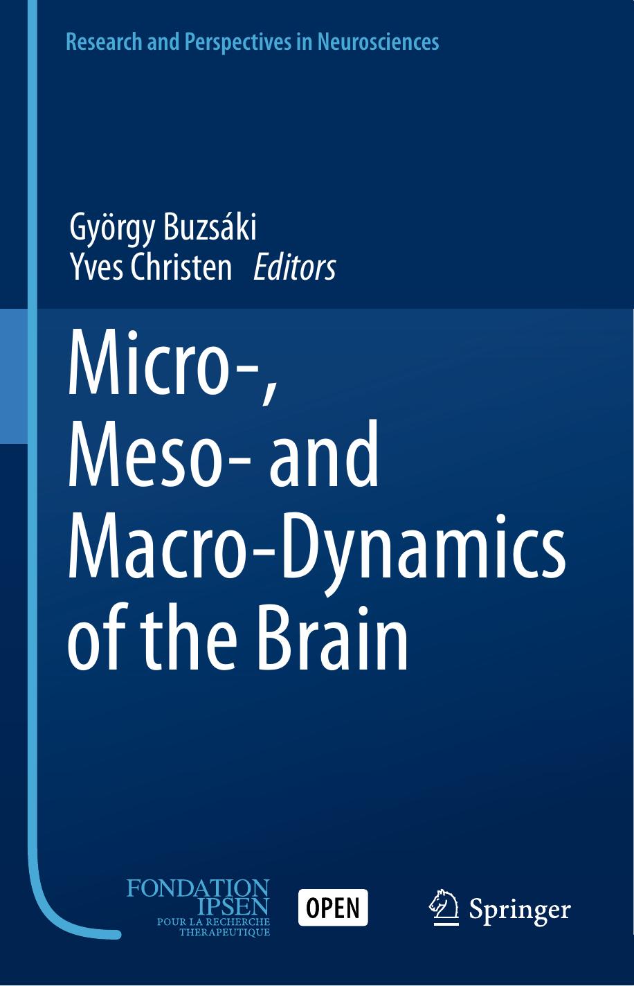 Micro Meso And Macrodynamics Of The Brain Gyrgy Buzski Yves Christen