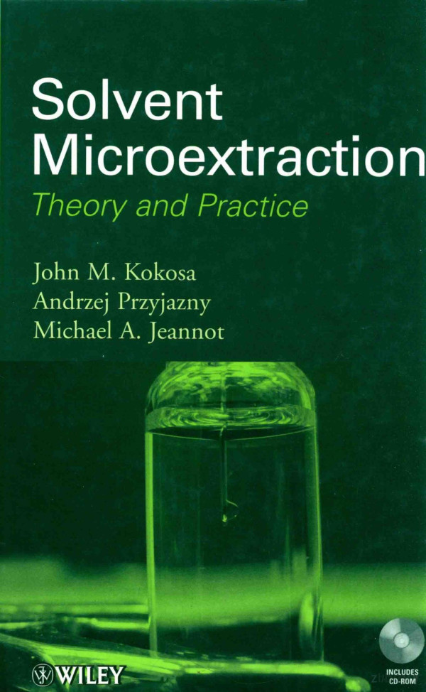 Solvent Microextraction Theory And Practice 2009th Edition John Mkokosa