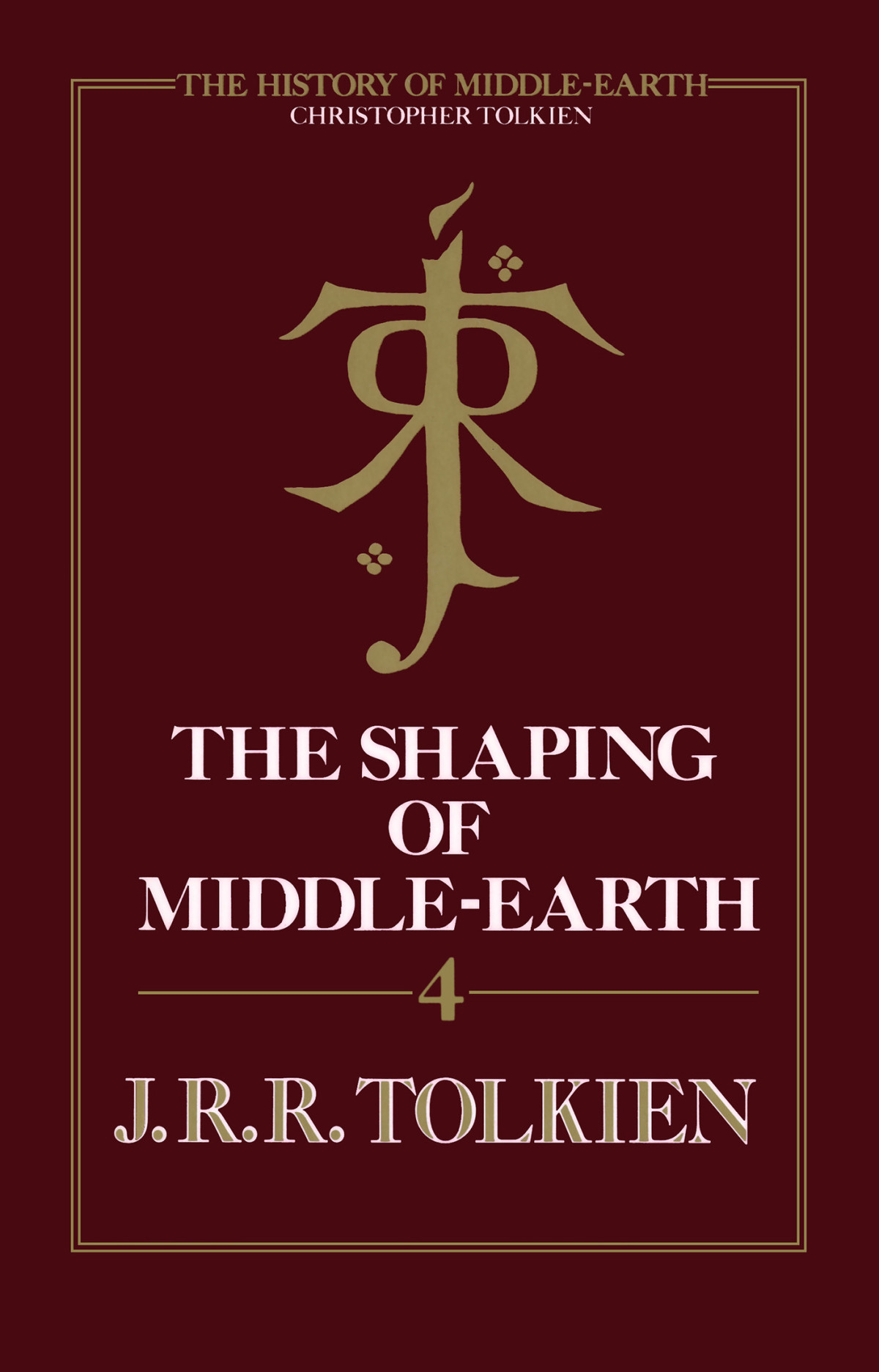 The Shaping Of Middleearth Jrr Tolkienchristopher Tolkien