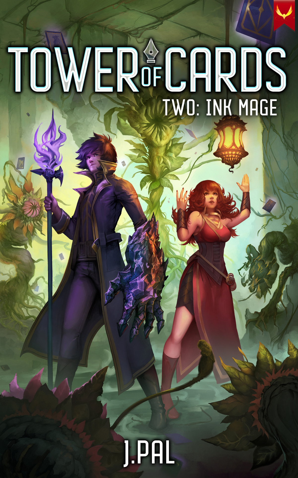 Ink Mage A Deck Building Litrpg Adventure Tower Of Cards Book 2 J Pal