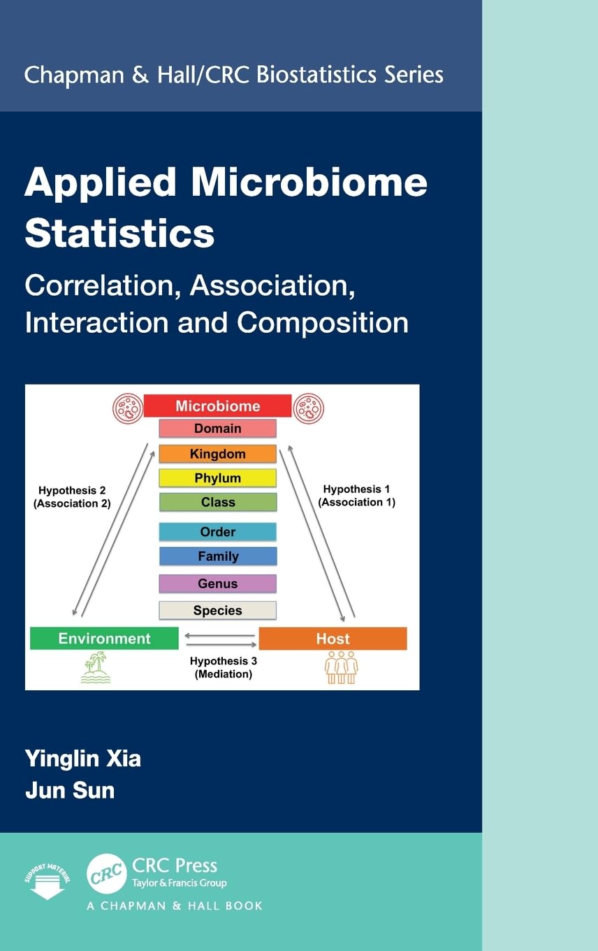 Applied Microbiome Statistics 1st Edition Yinglin Xia Jun Sun