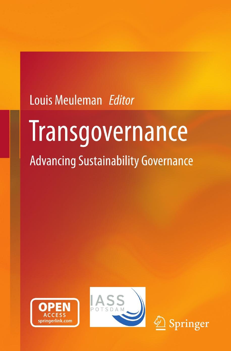 Transgovernance Louis Meuleman