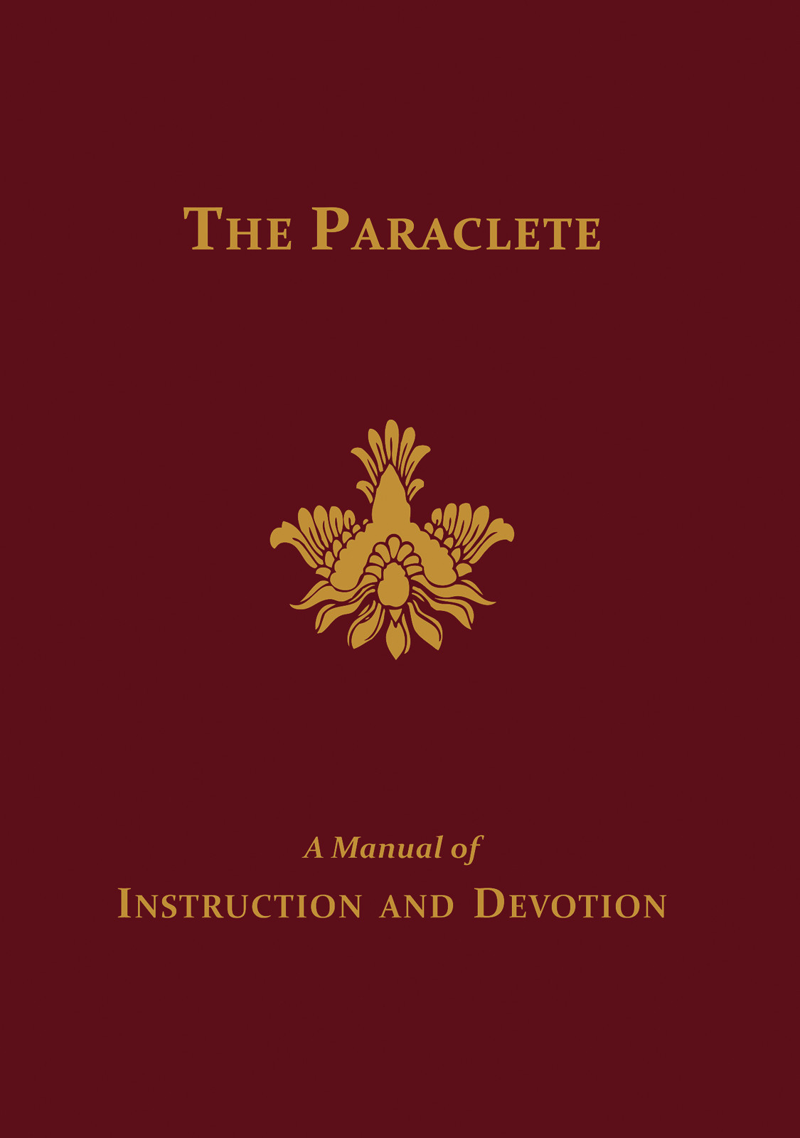 The Paraclete A Manual Of Instruction And Devotion Rev Fr Marianus Fiege Ofmcap