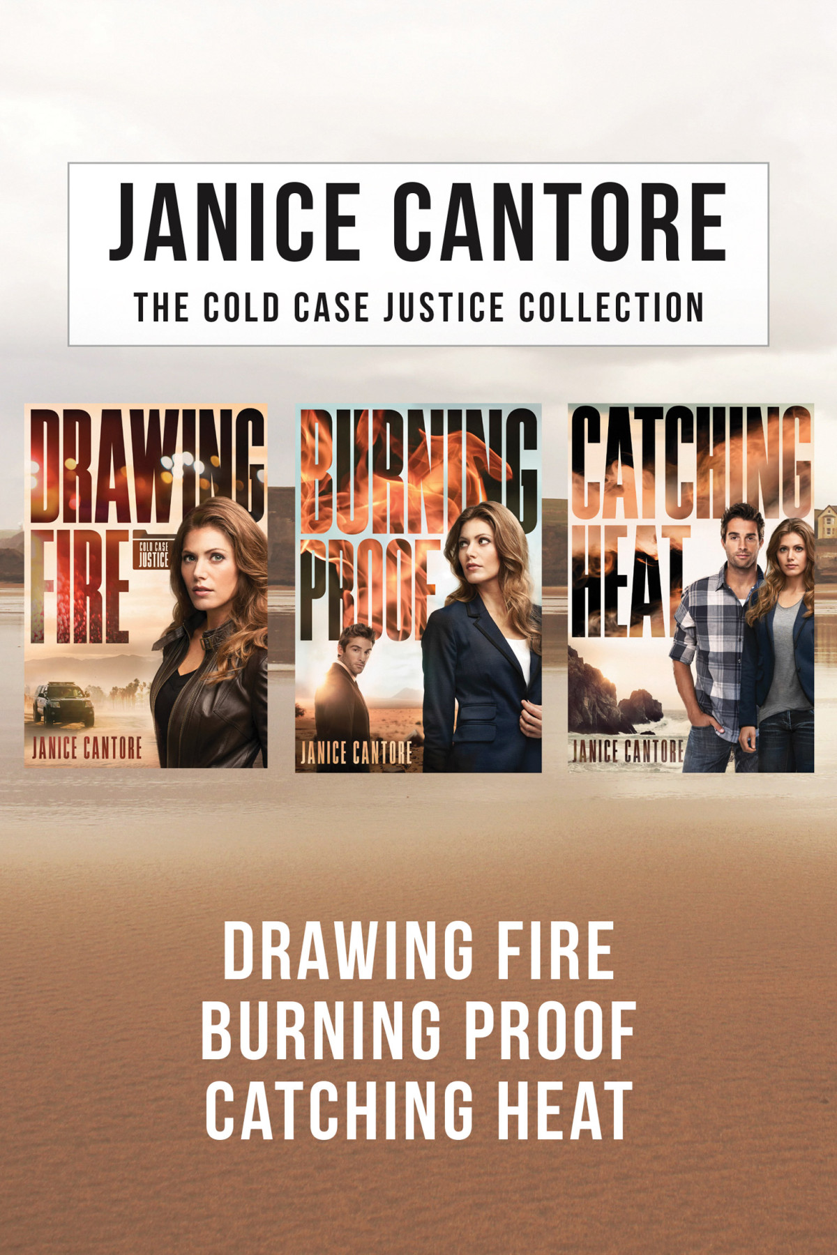 The Cold Case Justice Collection Drawing Fire Burning Proof Catching Heat Janice Cantore