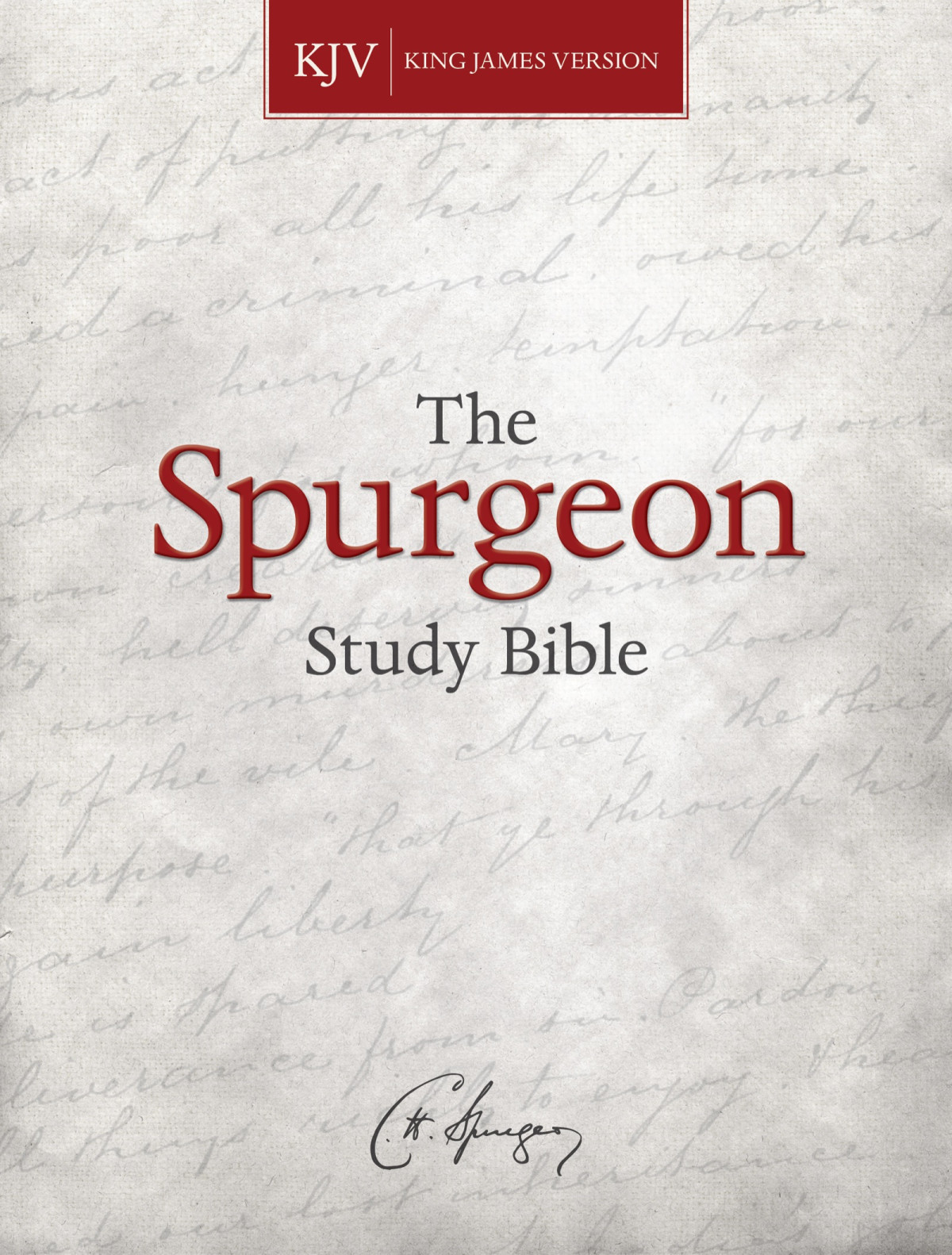 Kjv Spurgeon Study Bible Spurgeon C H Alistair Begg