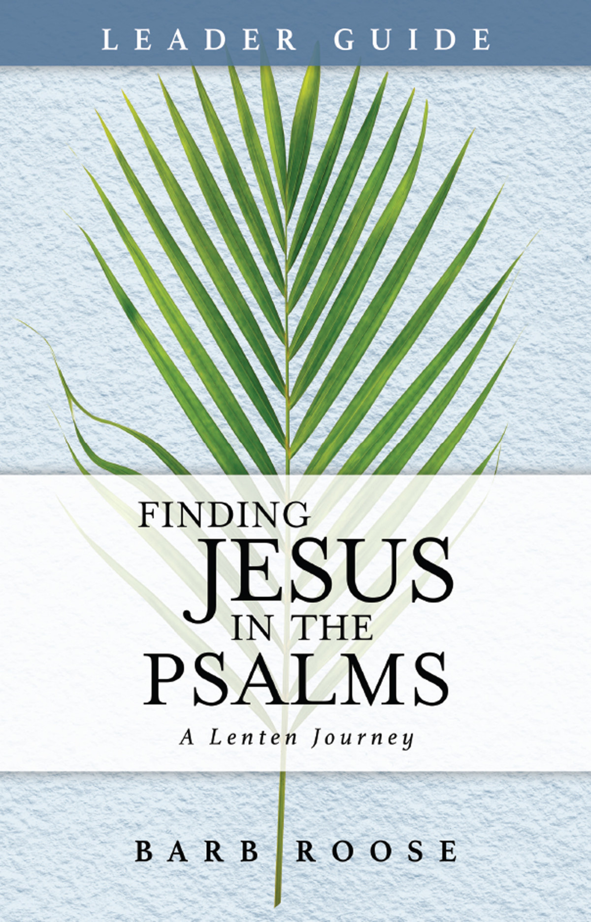 Finding Jesus In The Psalms Leader Guide A Lenten Journey Roose