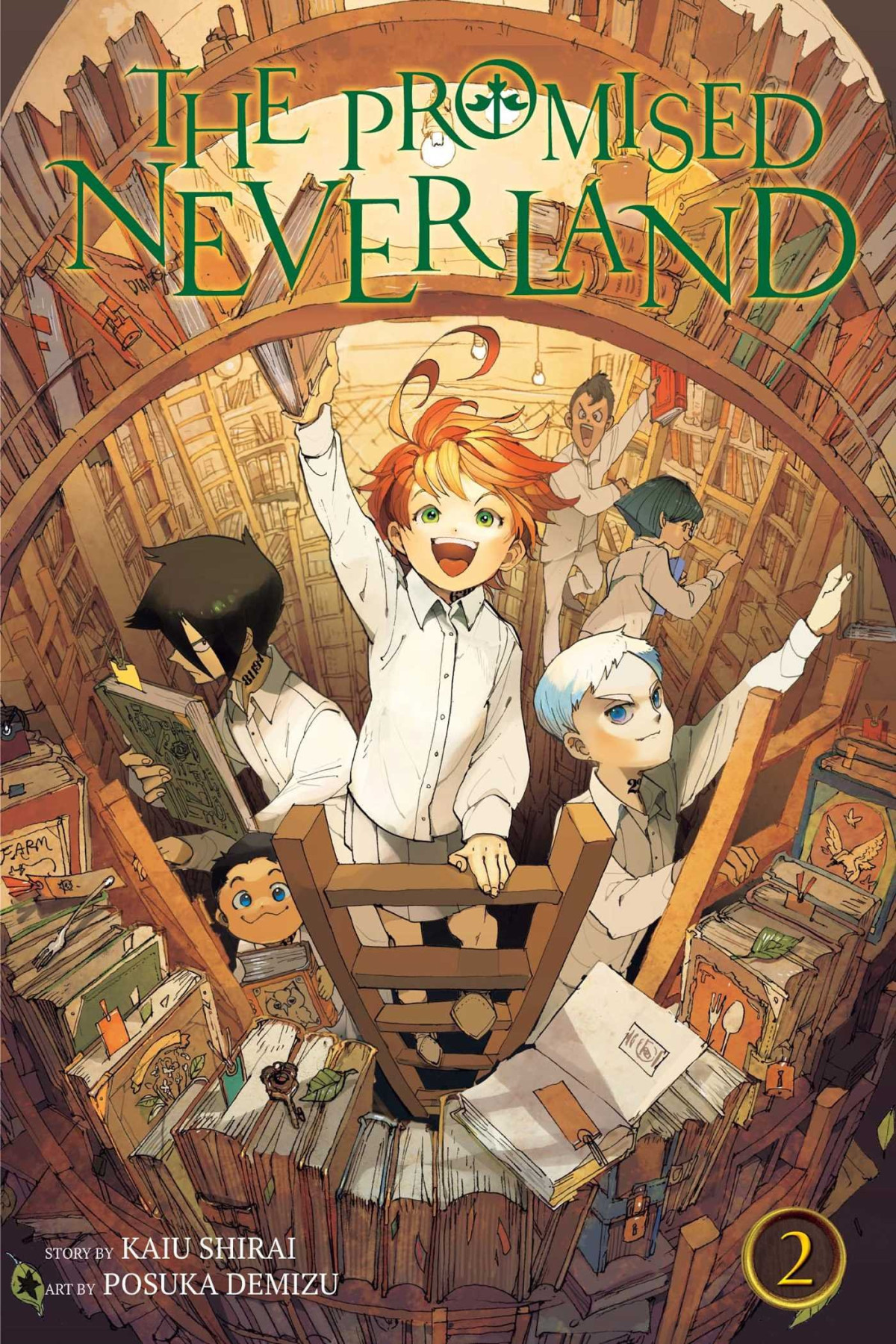 The Promised Neverland V02 Illustrated Kaiu Shirai