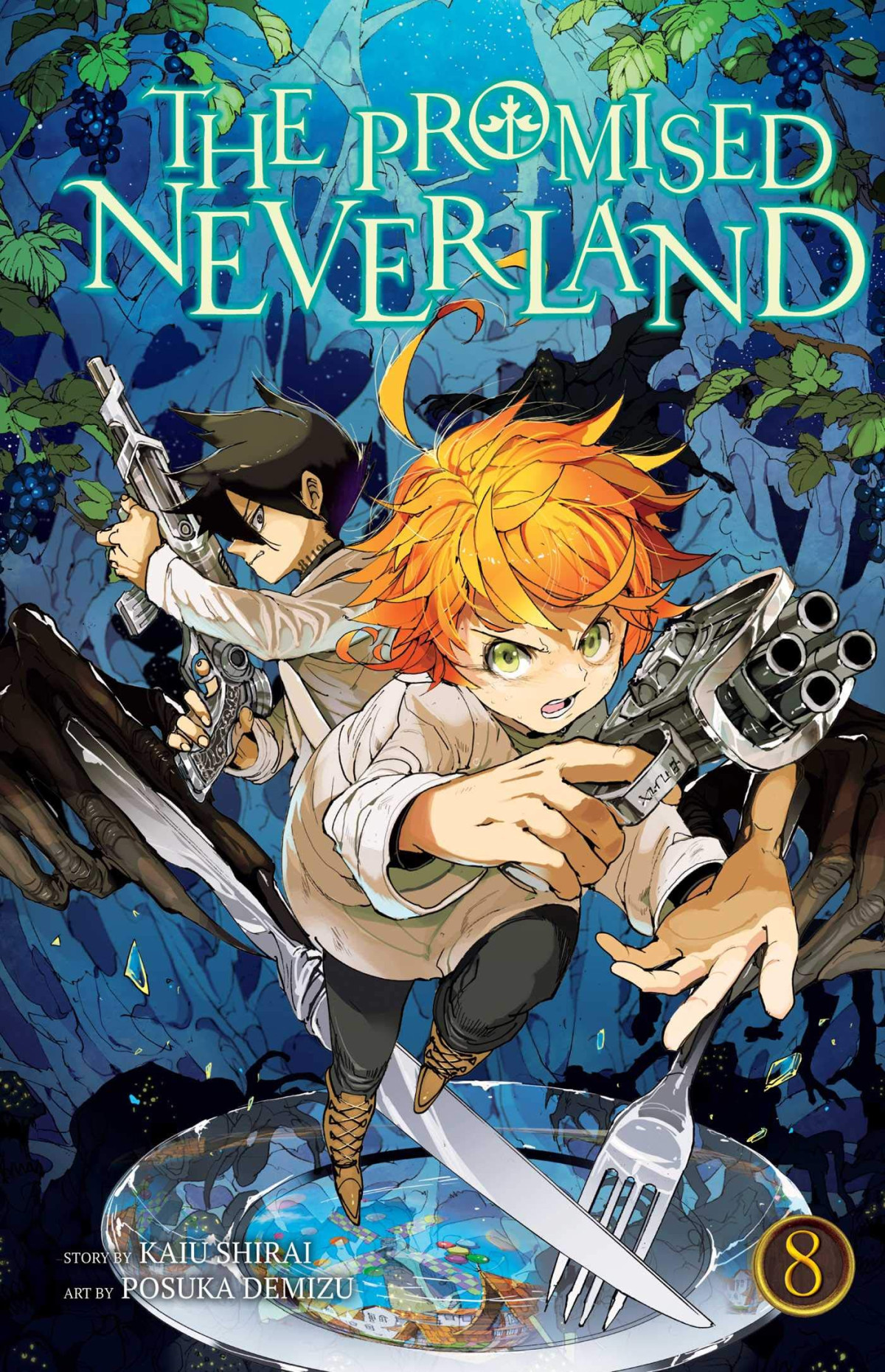 The Promised Neverland V08 Illustrated Kaiu Shirai
