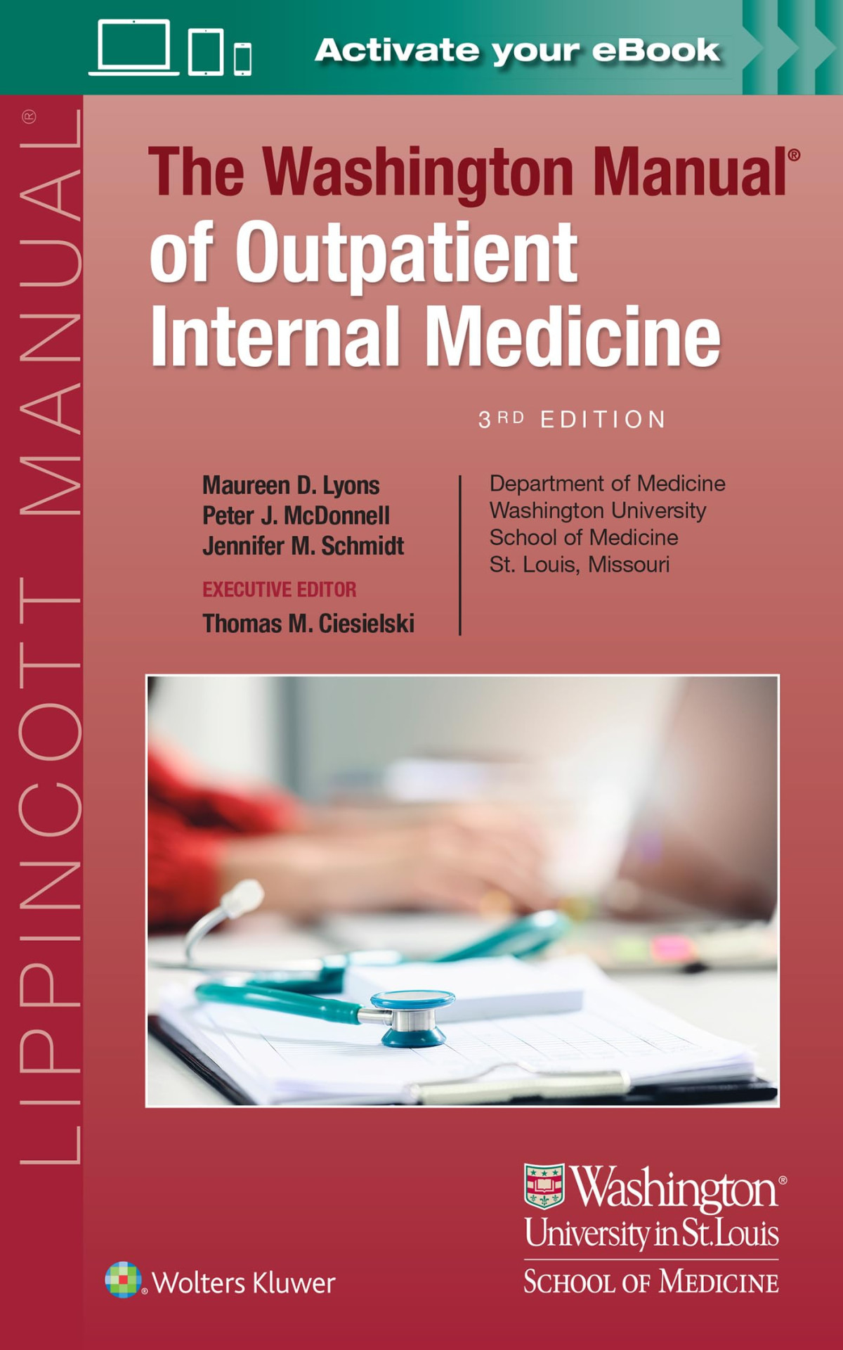 The Washington Manual Of Outpatient Internal Medicine 3e Aug 26 20221975180518lww Third Maureen Lyons