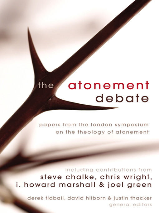 The Atonement Debate Zondervan