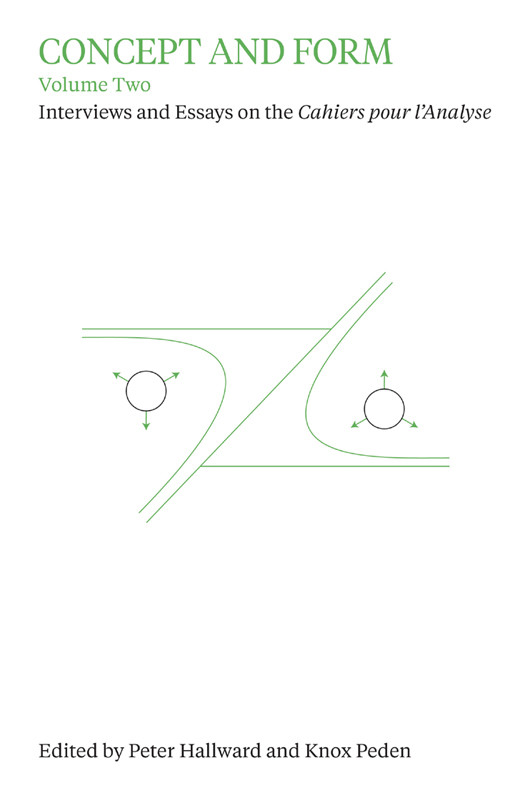 Concept And Form Volume 2 Peter Hallward Knox Peden