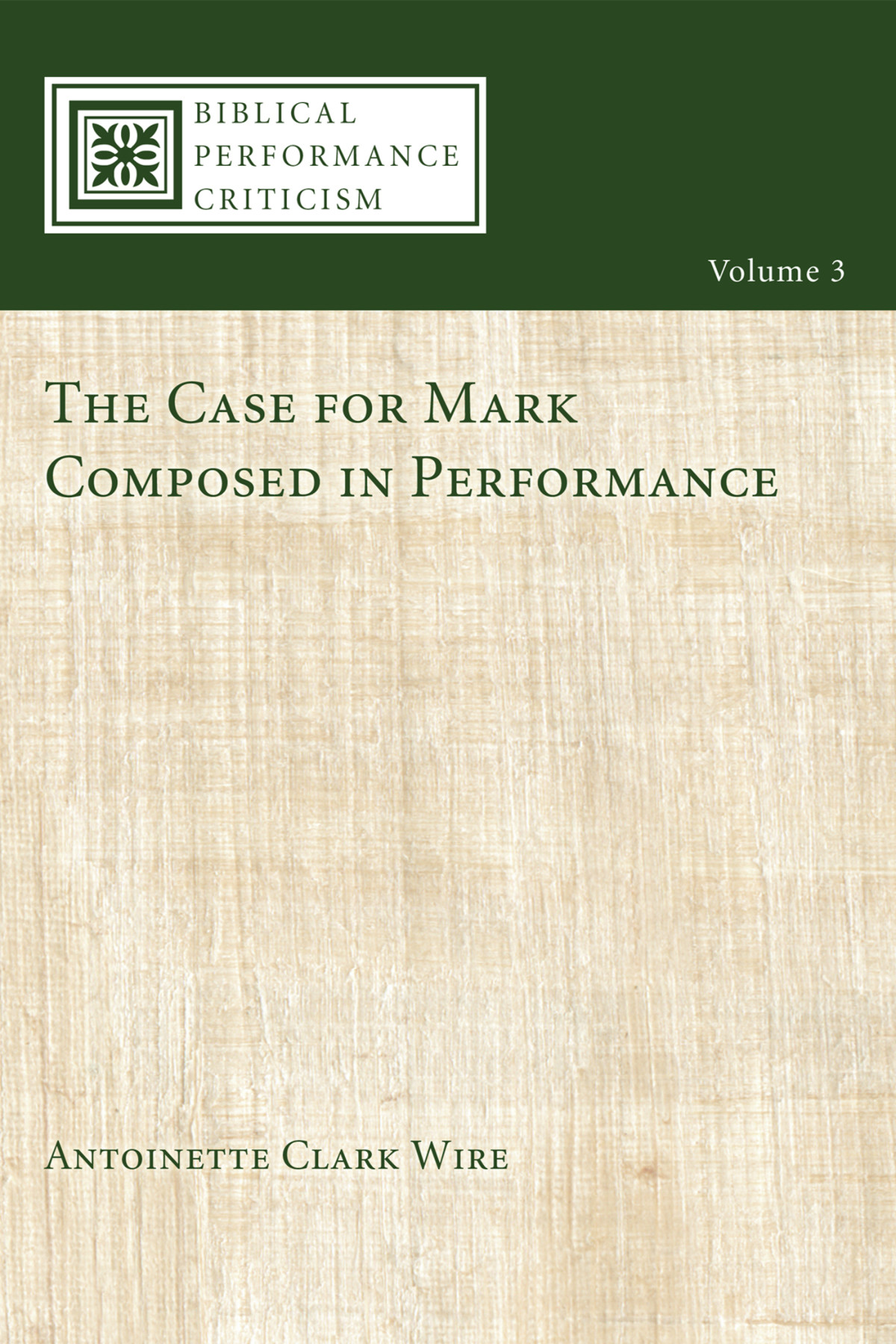 The Case For Mark Composed In Performance Antoinette Wire