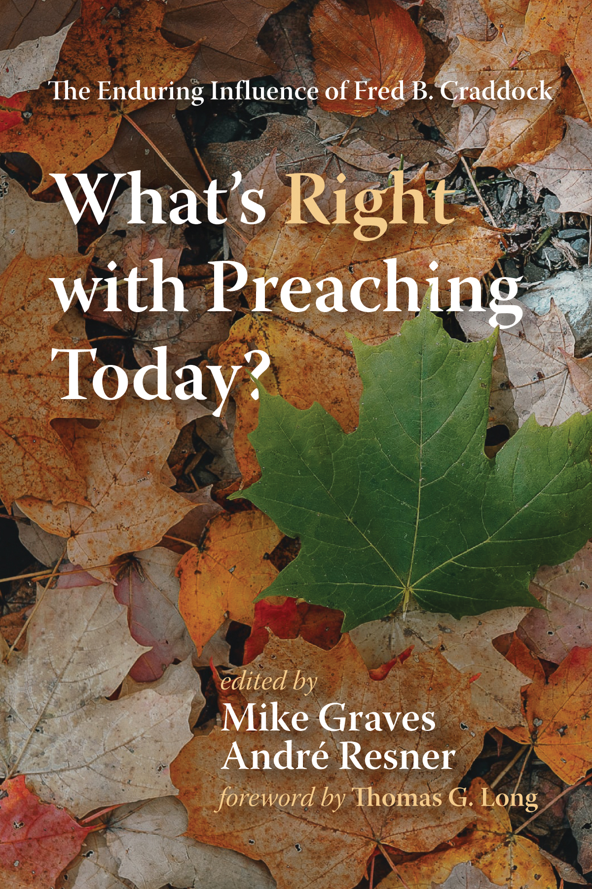 Whats Right With Preaching Today Mike Gravesandr Resner