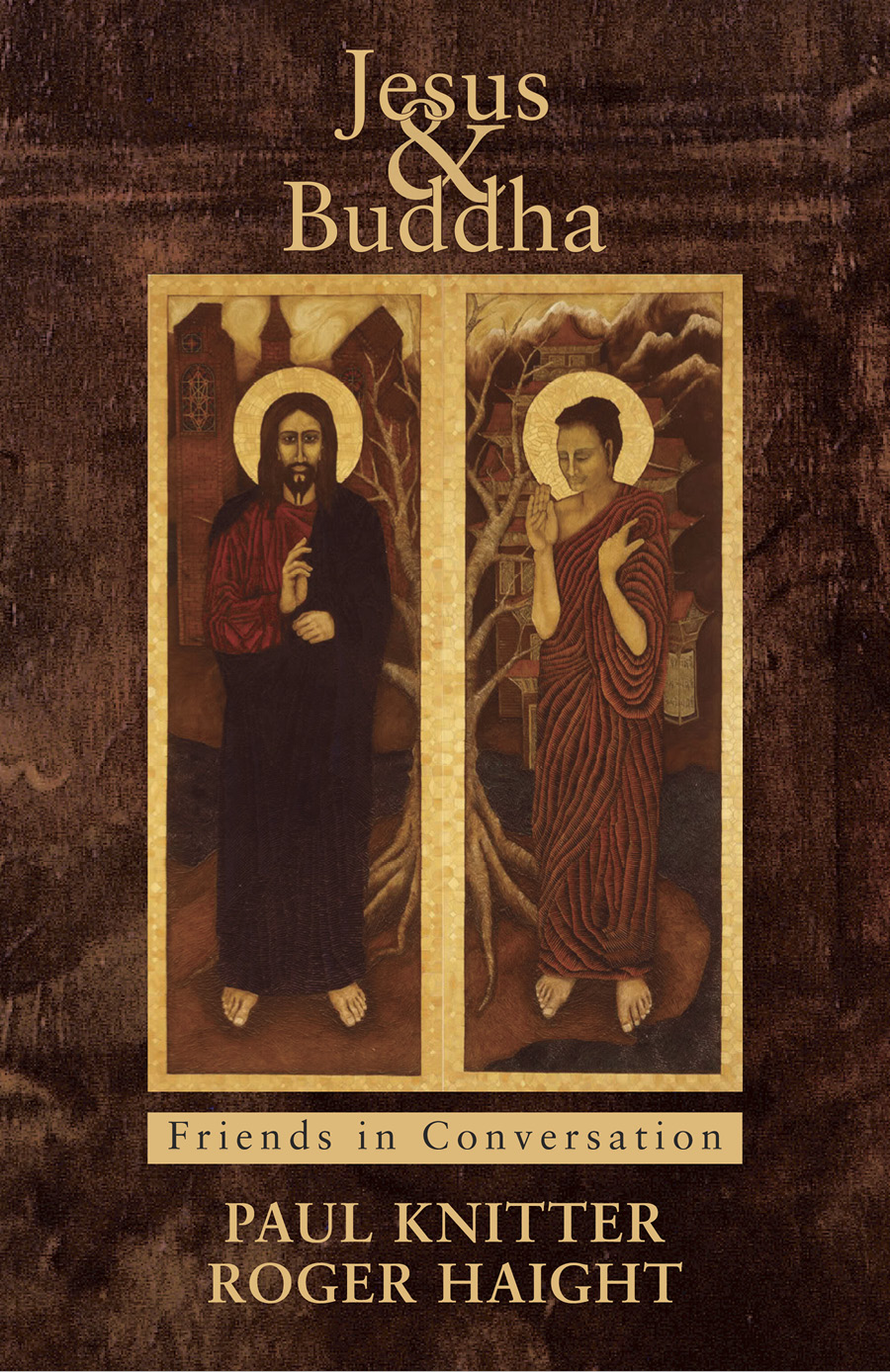Jesus And Buddha Friends In Conversation Knitter Paul Haight