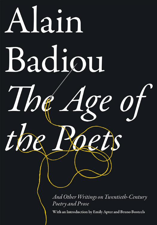 The Age Of The Poets Alain Badiou