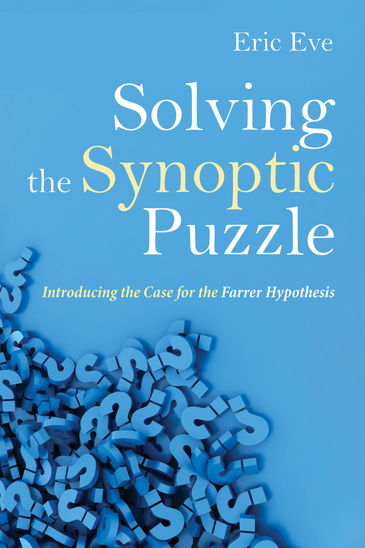 Solving The Synoptic Puzzle Eric Eve