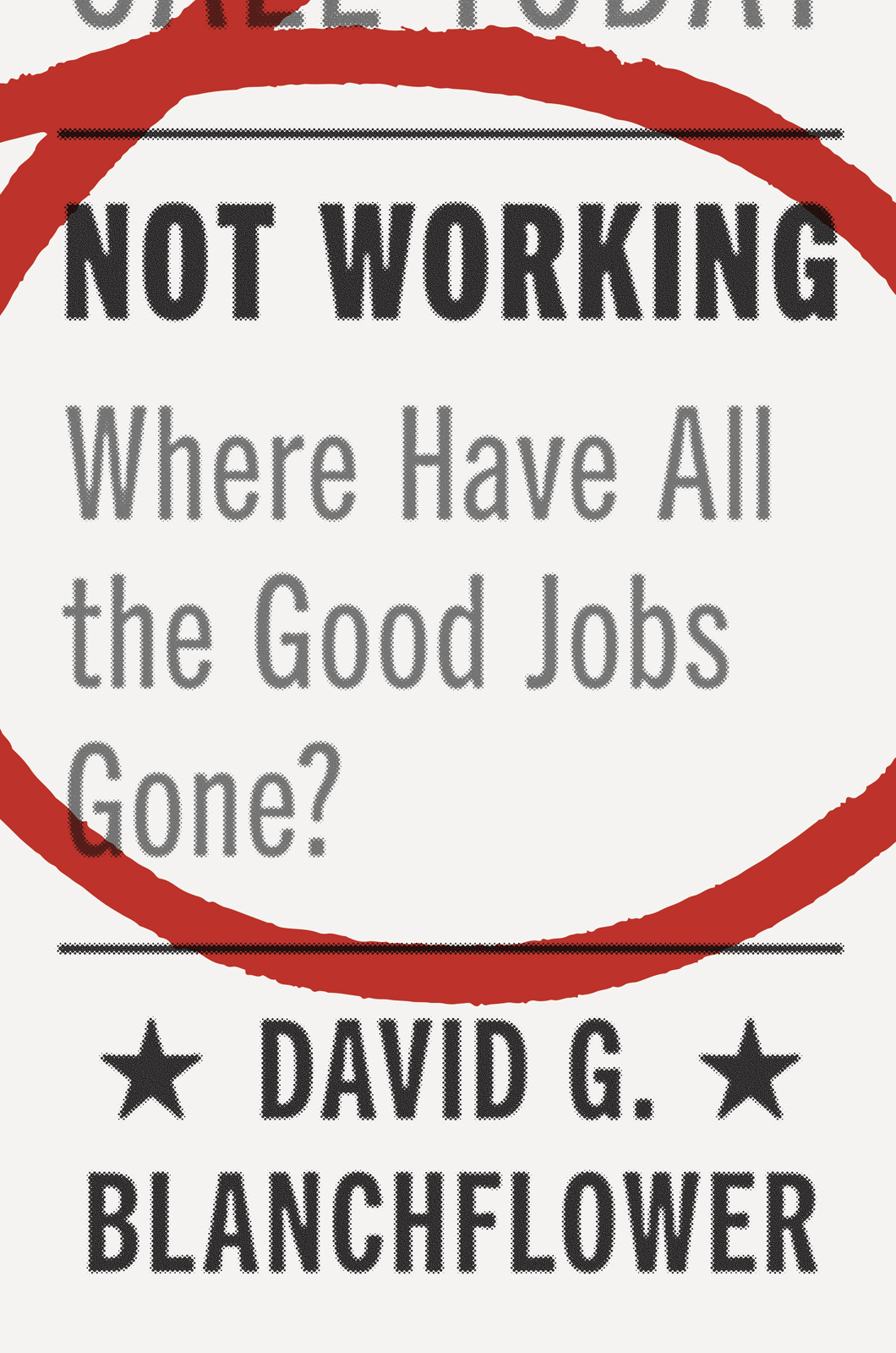Not Working Blanchflower David G