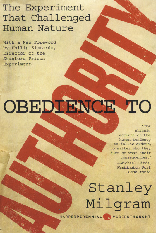Obedience To Authority Stanley Milgram