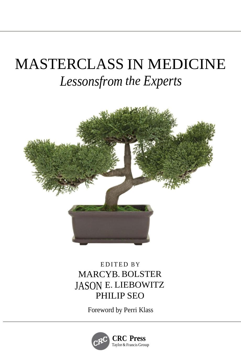 Masterclass In Medicine 1st Edition Marcy B Bolster Jason E Liebowitz Philip Seo