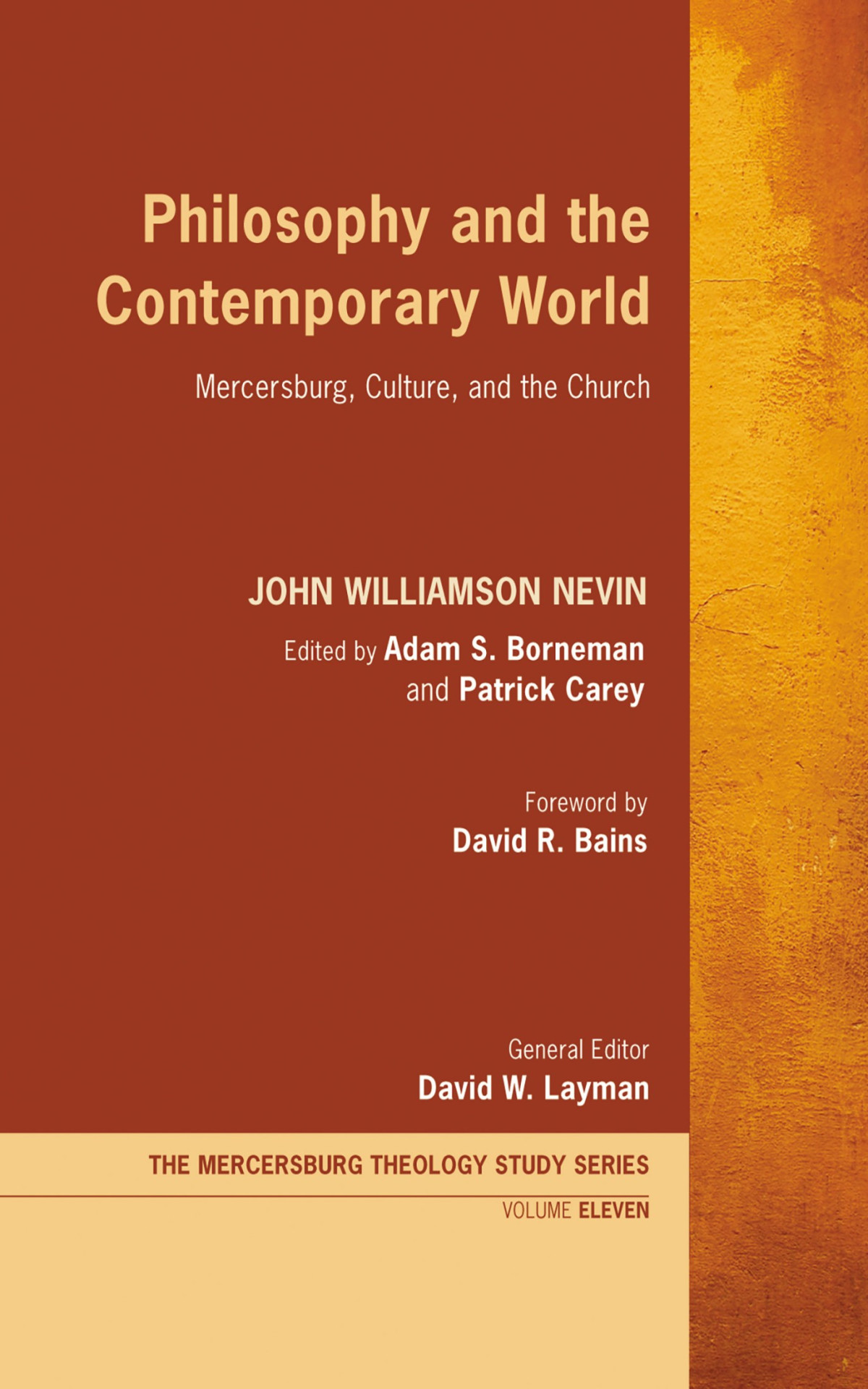 Philosophy And The Contemporary World John Williamson Nevinadam S Bornemanpatrick Carey