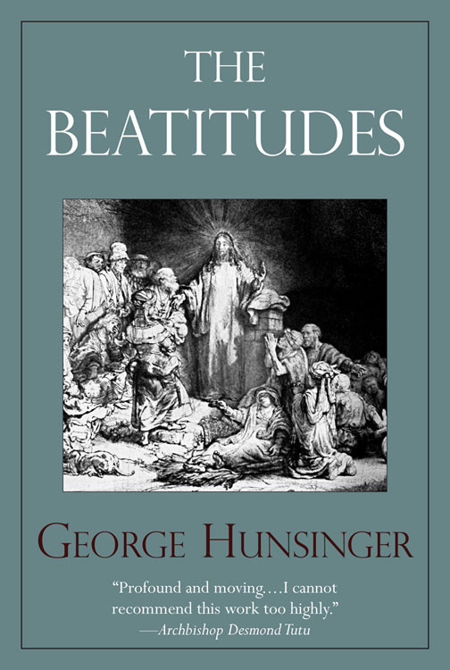 Beatitudes The George Hunsinger Author