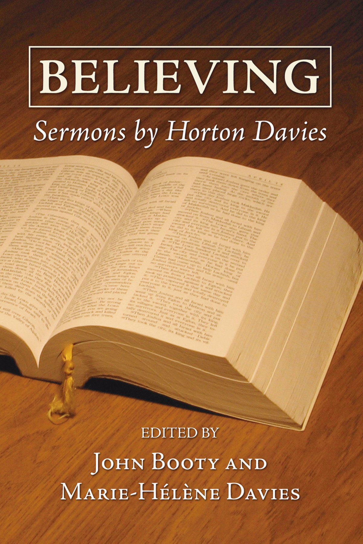 Believing Horton Daviesjohn E Booty