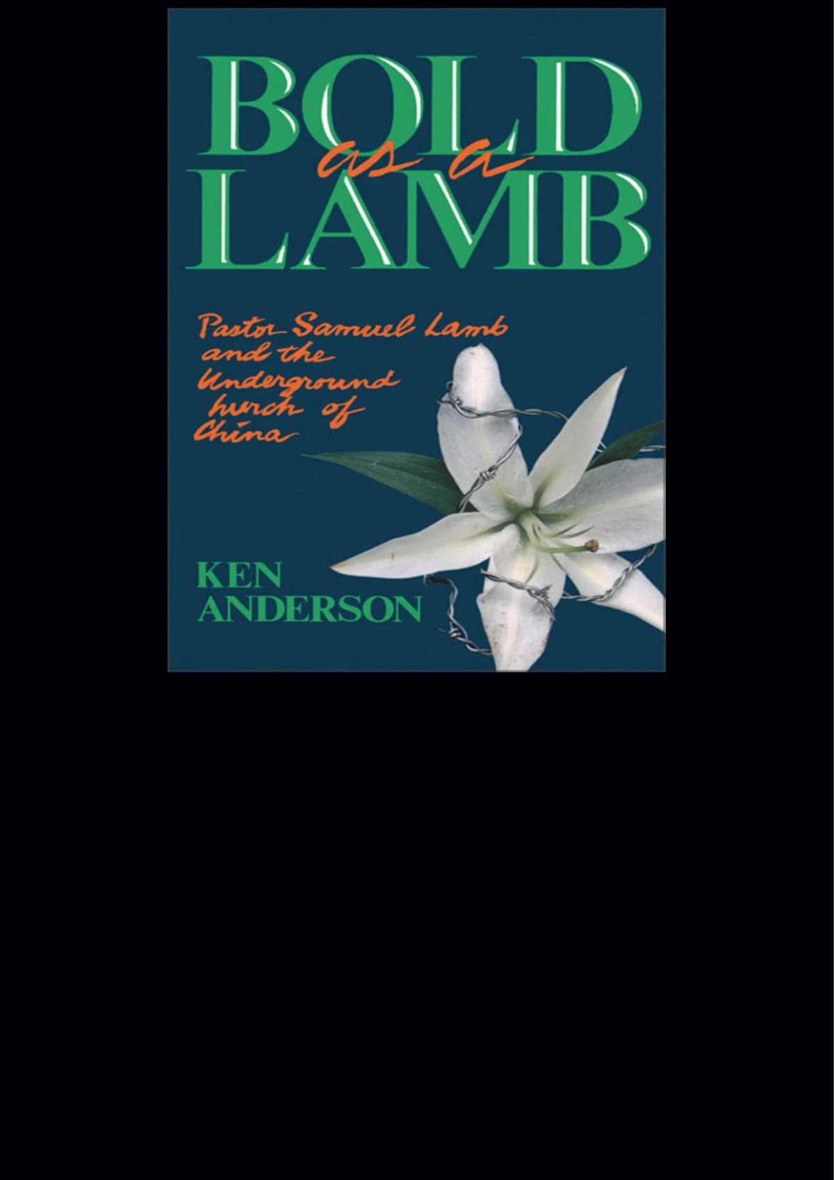 Bold As A Lamb Ken Anderson