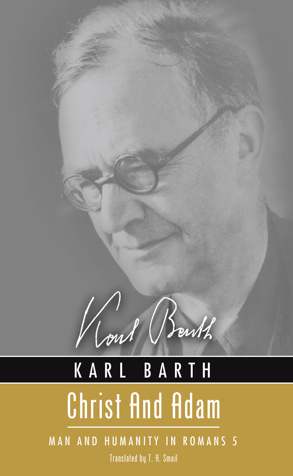 Christ And Adam Karl Barth