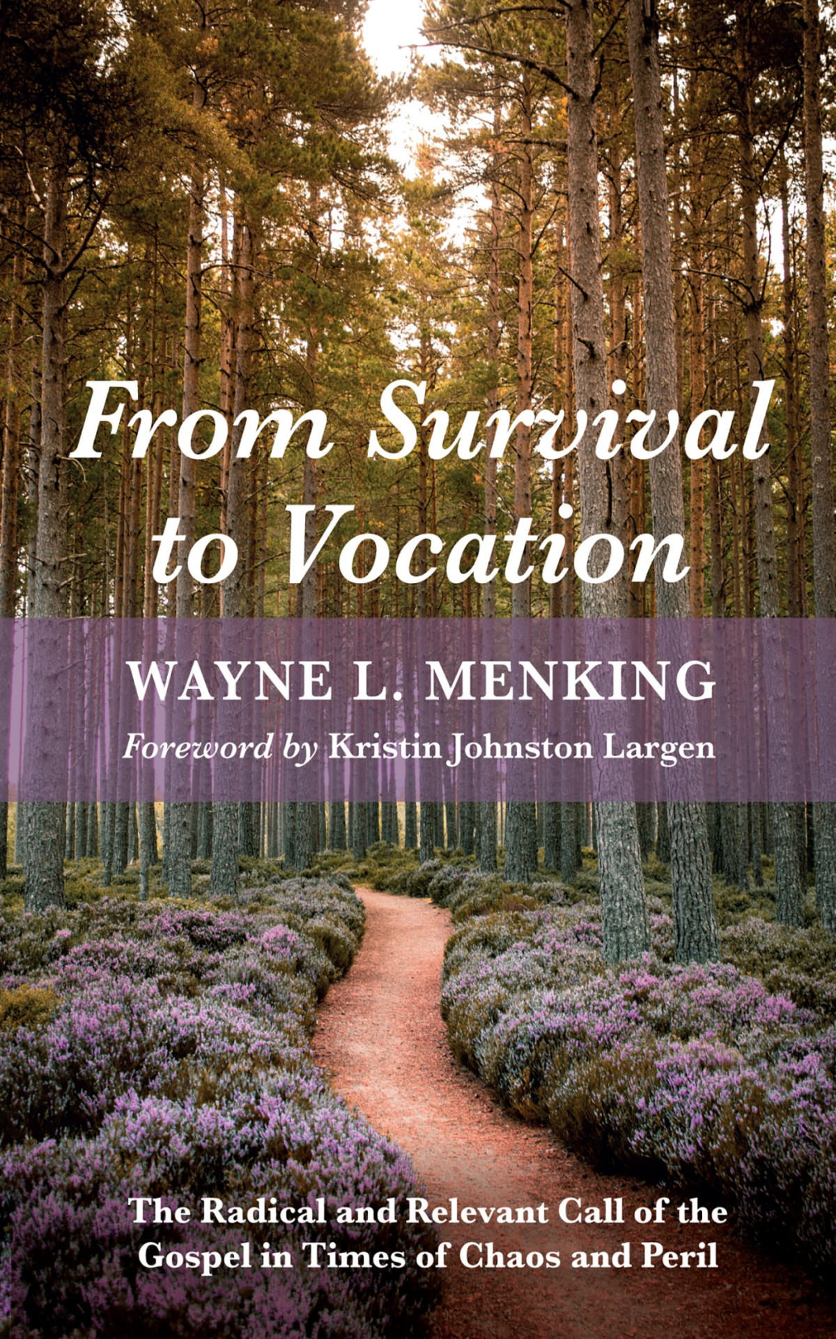 From Survival To Vocation Wayne L Menking
