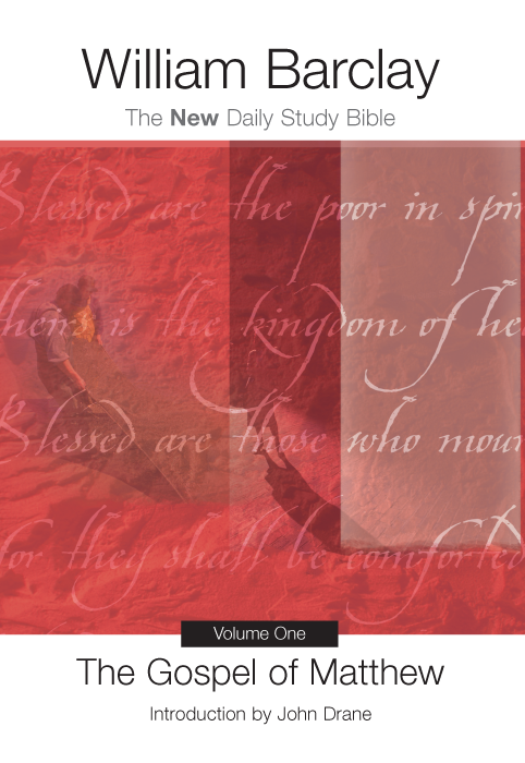 The Gospel Of Matthew Volume One William Barclay