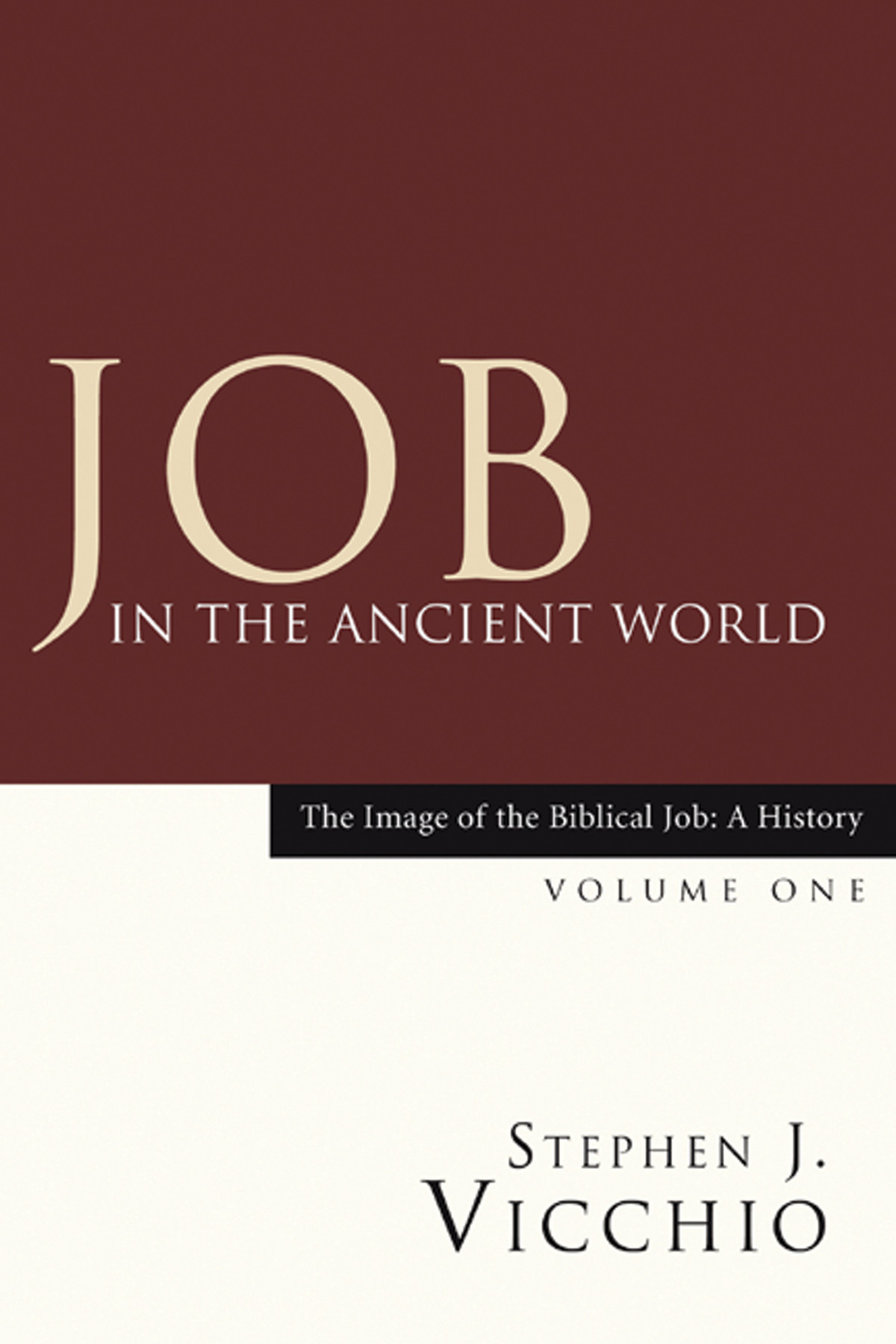 Job In The Ancient World Stephen J Vicchio